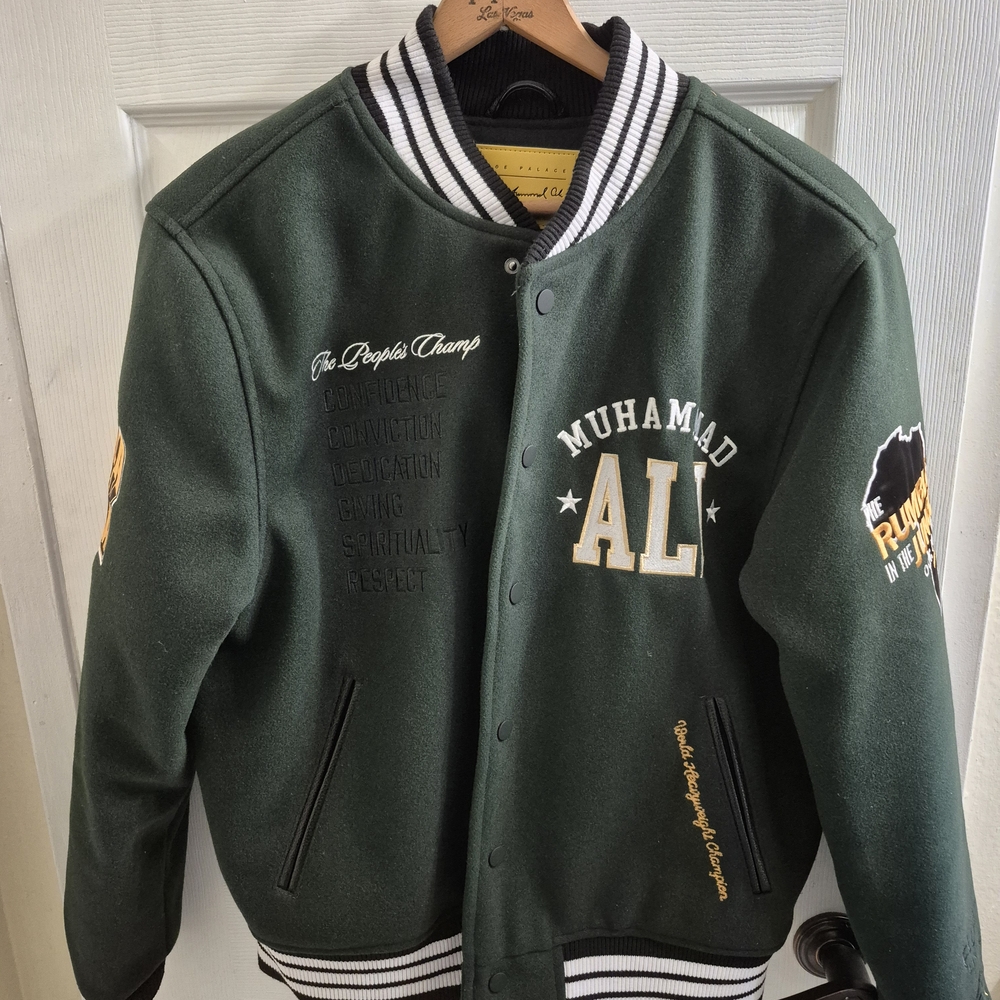Puma Green Varsity Jacket
